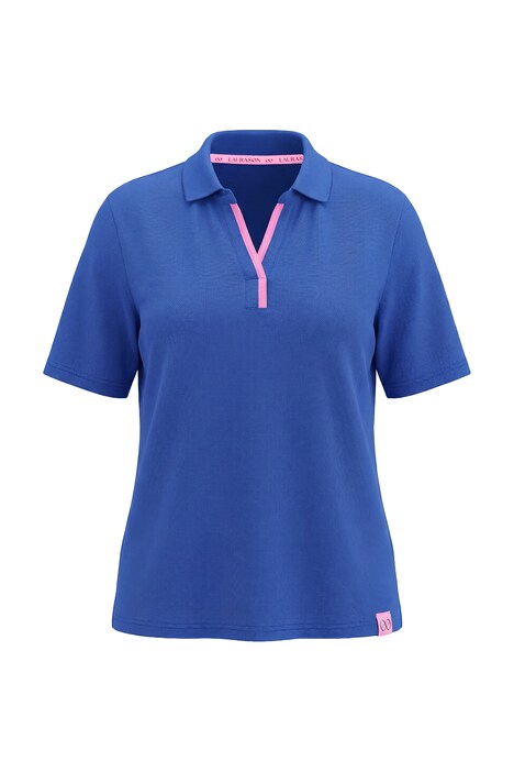 Color Pop Short Sleeve Back Graphic Polo