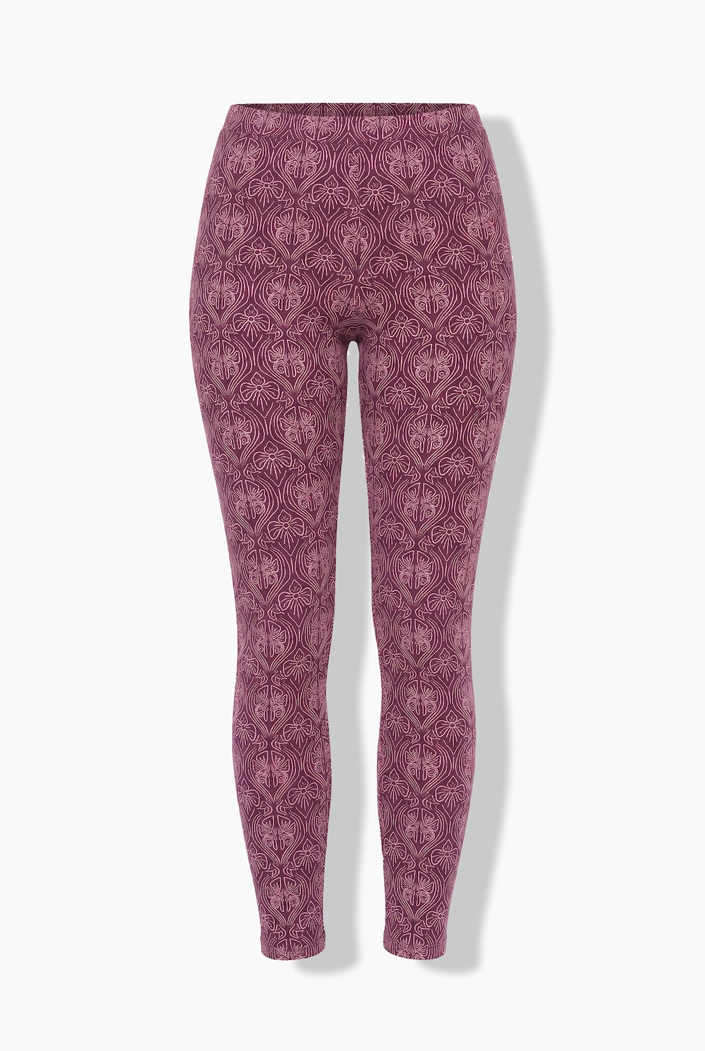Leggings, Blüten, Elastikbund, Stretch, Biobaumwolle