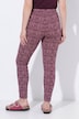 Leggings, Blüten, Elastikbund, Stretch, Biobaumwolle