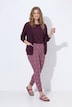 Leggings, Blüten, Elastikbund, Stretch, Biobaumwolle