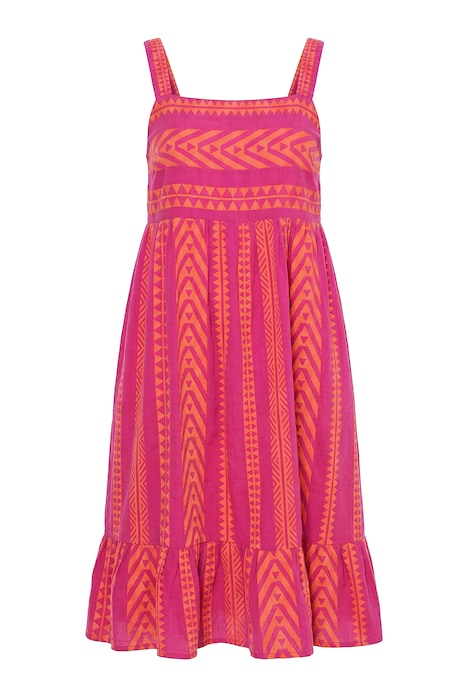 Maxi šaty, áčkový střih, žakár, strečová ramínka