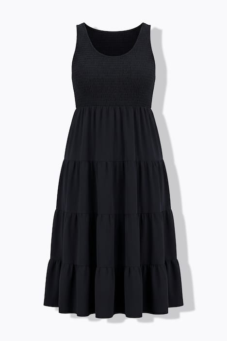 Robe maxi en jersey, ligne A