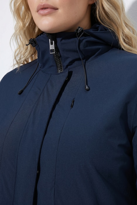 HYPRAR Funktionsjacke, Kapuze, A-Linie, wasserdicht