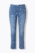 Jeans Emma, Slim Fit, Blütenmuster, 5-Pocket
