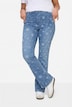Jeans Emma, Slim Fit, Blütenmuster, 5-Pocket