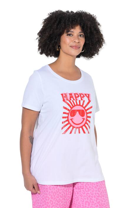Tričko, pohodlný volný střih, Happy Sun