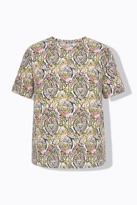T-shirt, oversized, paisleyprint