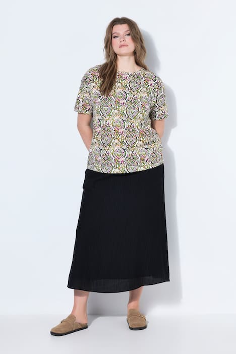 T-shirt, oversized, paisleyprint