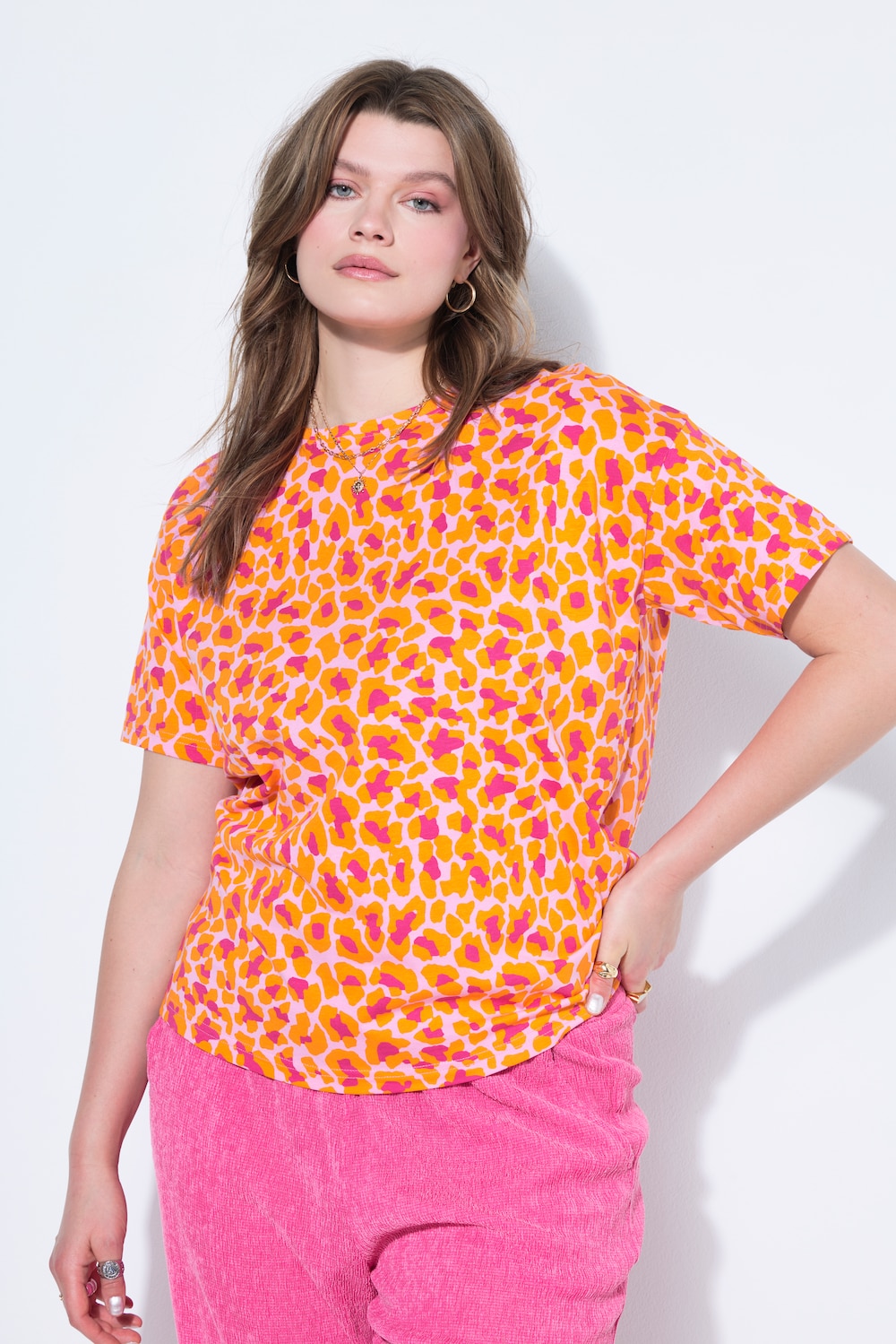 T-Shirt, oversized, Color-Leo