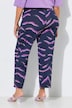 Jerseyhose Sienna, Animal, schmales Bein, Elastikbund