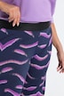 Jerseyhose Sienna, Animal, schmales Bein, Elastikbund