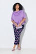 Jerseyhose Sienna, Animal, schmales Bein, Elastikbund