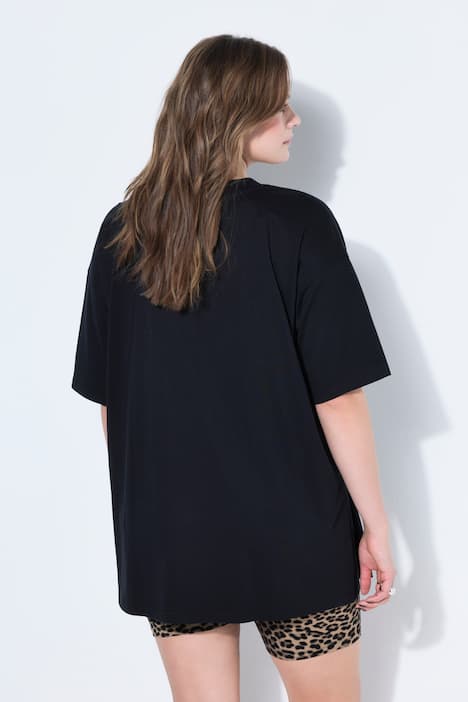 T-Shirt, oversized, Schmuckknoten