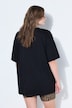 T-Shirt, oversized, Schmuckknoten