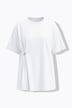 T-Shirt, oversized, Schmuckknoten