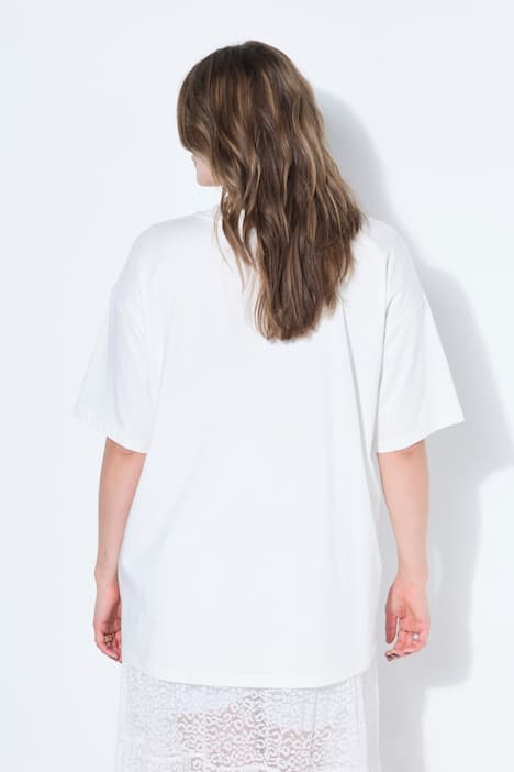 T-Shirt, oversized, Schmuckknoten