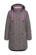 Funkční parka, odepínací kapuce, dvoucestný zip, reflexní potisky