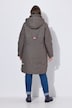 Functionele parka, afneembare capuchon, 2-wegritssluiting, reflecterende prints