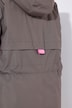 Functionele parka, afneembare capuchon, 2-wegritssluiting, reflecterende prints