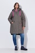 Functionele parka, afneembare capuchon, 2-wegritssluiting, reflecterende prints