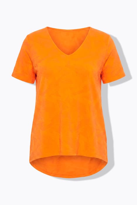 T-Shirt, A-Linie, Strukturjersey