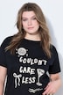 T-Shirt, oversized, Motiv mit Statement