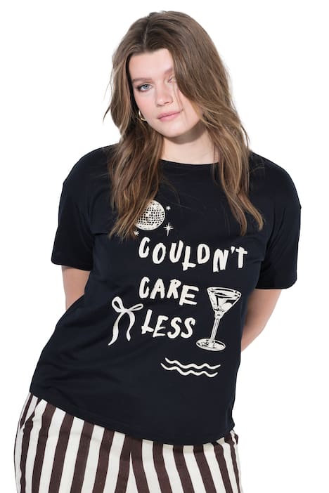 Tričko, nadměrná velikost, vzor s výrazným motivem