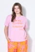 T-Shirt, oversized, Motiv mit Statement
