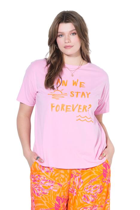 Tričko, oversize střih, vzor s výrazným motivem