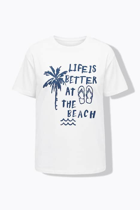 T-Shirt, oversized, Vacay-Motiv