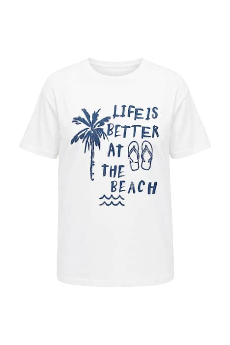 Tričko, oversize střih, motiv dovolené