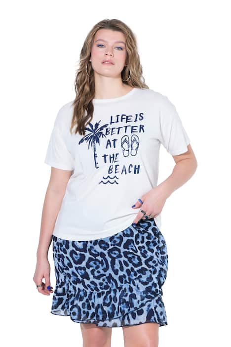 Tričko, oversize střih, motiv dovolené