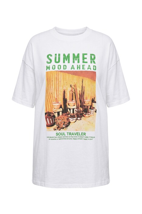 Tričko, oversized, potisk XXL