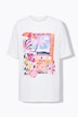 T-Shirt, oversized, Holiday-Motiv