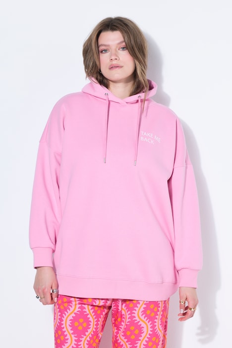 Hoodie, Oversize Shape, Statement, Kapuze