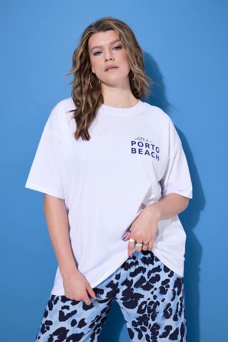 T-Shirt, oversized, XL-Rückenprint