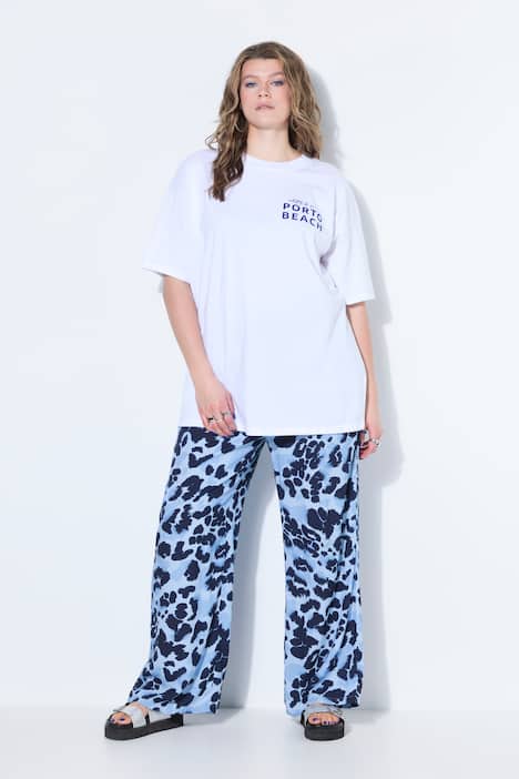 T-Shirt, oversized, XL-Rückenprint