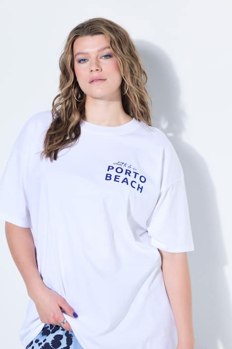 T-Shirt, oversized, XL-Rückenprint