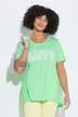 Happy Applique Short Sleeve Tunic Tee