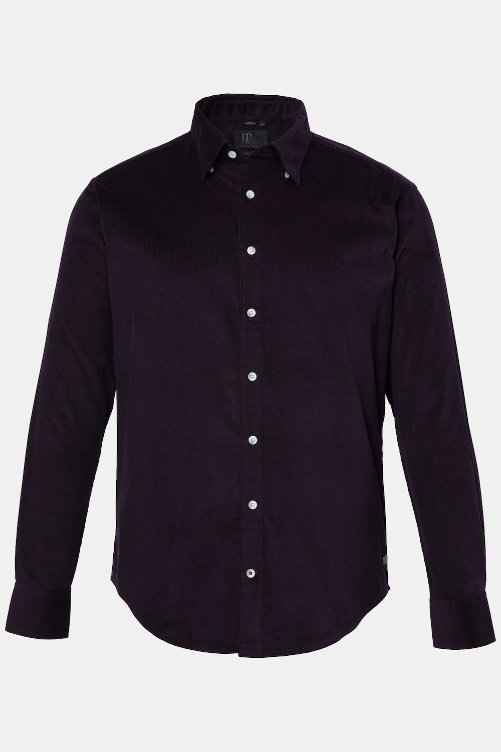 Cordhemd, Langarm, Modern Fit, verdeckter Buttondown-Kragen, bis 7 XL