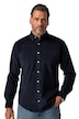 Manšestrová košile, dlouhé rukávy, moderní střih, přehnutý košilový límec s knoflíky, do vel. 8XL