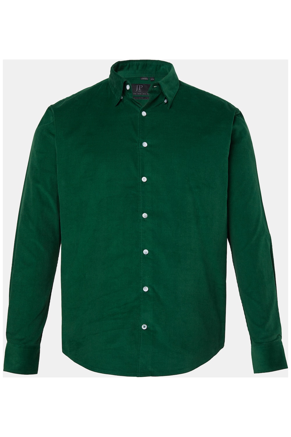 Cordhemd, Langarm, Modern Fit, verdeckter Buttondown-Kragen, bis 7 XL