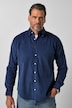Chemise en velours côtelé, manches longues et col à pointes boutonnées (boutons dissimulés), coupe Modern Fit - jusqu'au 8 XL