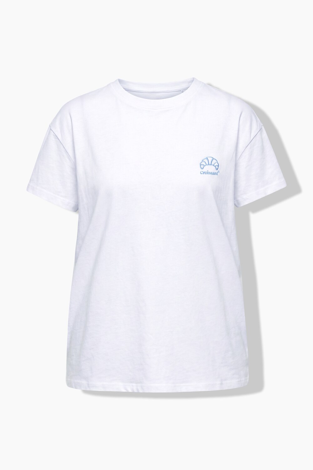 Stora storlekar T-shirt, Dam, vit, storlek: 42, Bomull, Angel of Style
