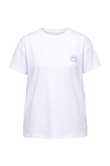 Tričko, hranatý střih, velký potisk na zádech