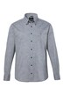 Košile, dlouhé rukávy, moderní střih, chambray, přehnutý límeček na knoflíky, do vel. 8XL
