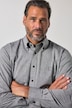 Hemd, Langarm, Modern Fit, Chambray, Buttondown-Kragen, bis 8 XL
