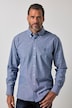 Košile, dlouhé rukávy, moderní střih, chambray, přehnutý límeček na knoflíky, do vel. 8XL