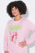 Sweatshirt, bequeme Passform, Himbeeren-Motiv