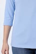 Shirt, Wasserfall-Ausschnitt, 3/4-Arm, Biobaumwolle
